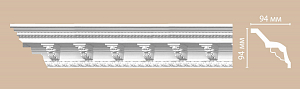 95338 плинтус Decomaster (94*94*2400)