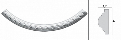 DT 8050-60R угол 1/4 часть круга Decomaster