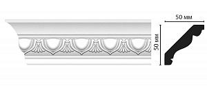 Плинтус потолочный Decomaster D155A (50*50*2000 мм)