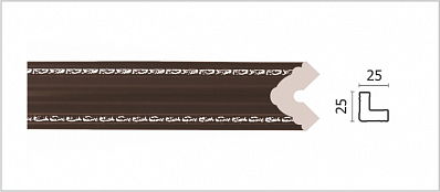 Уголок C1025-39S (25x25x2400)