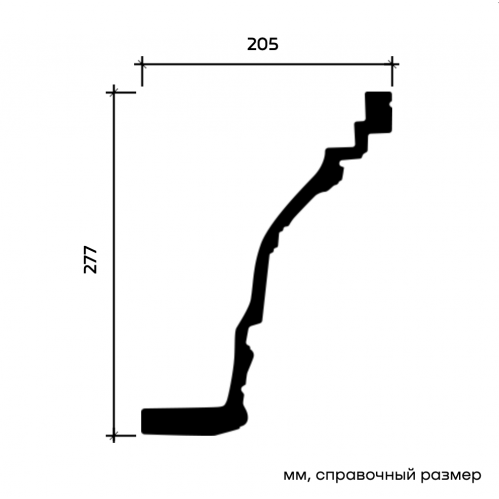 1.50.524 Карниз Европласт
