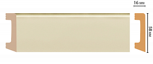 Плинтус Decomaster D234-61ДМ (58*16*2400мм)