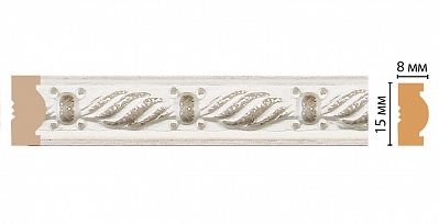Молдинг Decomaster 105-14 (размер 15x8x2400)