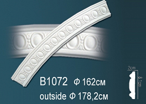 B1072 круговой молдинг Perfect Decor