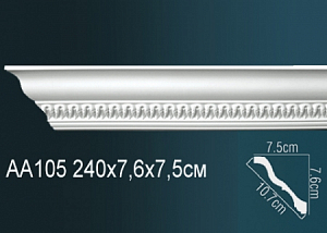 AA105 карниз с орнаментом Perfect Decor