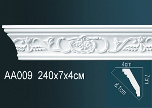 AA009 карниз с орнаментом Perfect Decor