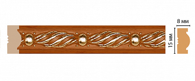 Молдинг Decomaster 105-53 (размер 15x8x2400)