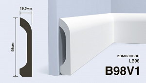 Плинтус B98V1 HIWOOD