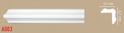 Молдинг A003 (27*27*2000)