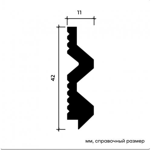 6.51.443 Молдинг Европласт