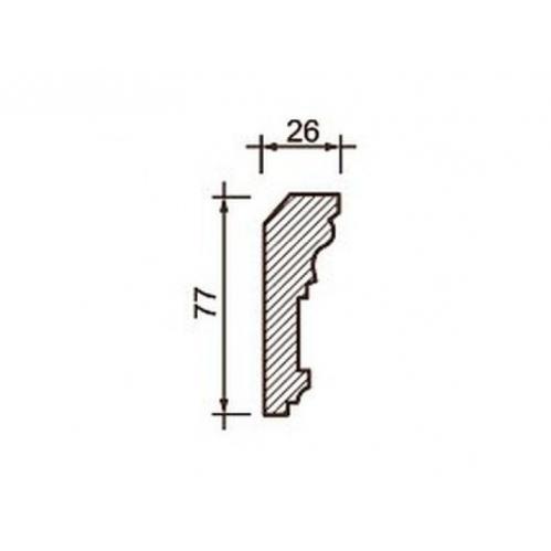 Карниз Кт-250 (77х26мм)