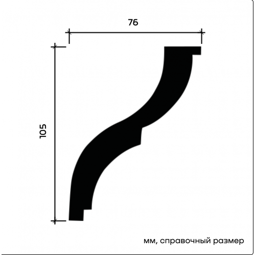 1.50.275F Карниз Европласт гибкий /распродано