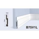 Плинтус B75V1L HIWOOD