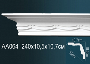 AA064 карниз с орнаментом Perfect Decor