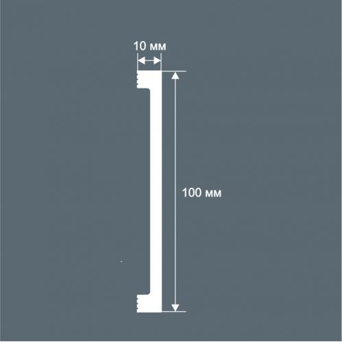 Плинтус PX057, 100х10 Cosca