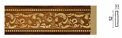 156-1084 молдинг (размер 52x11x2400)