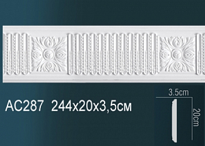 AC287 молдинг с орнаментом Perfect Decor